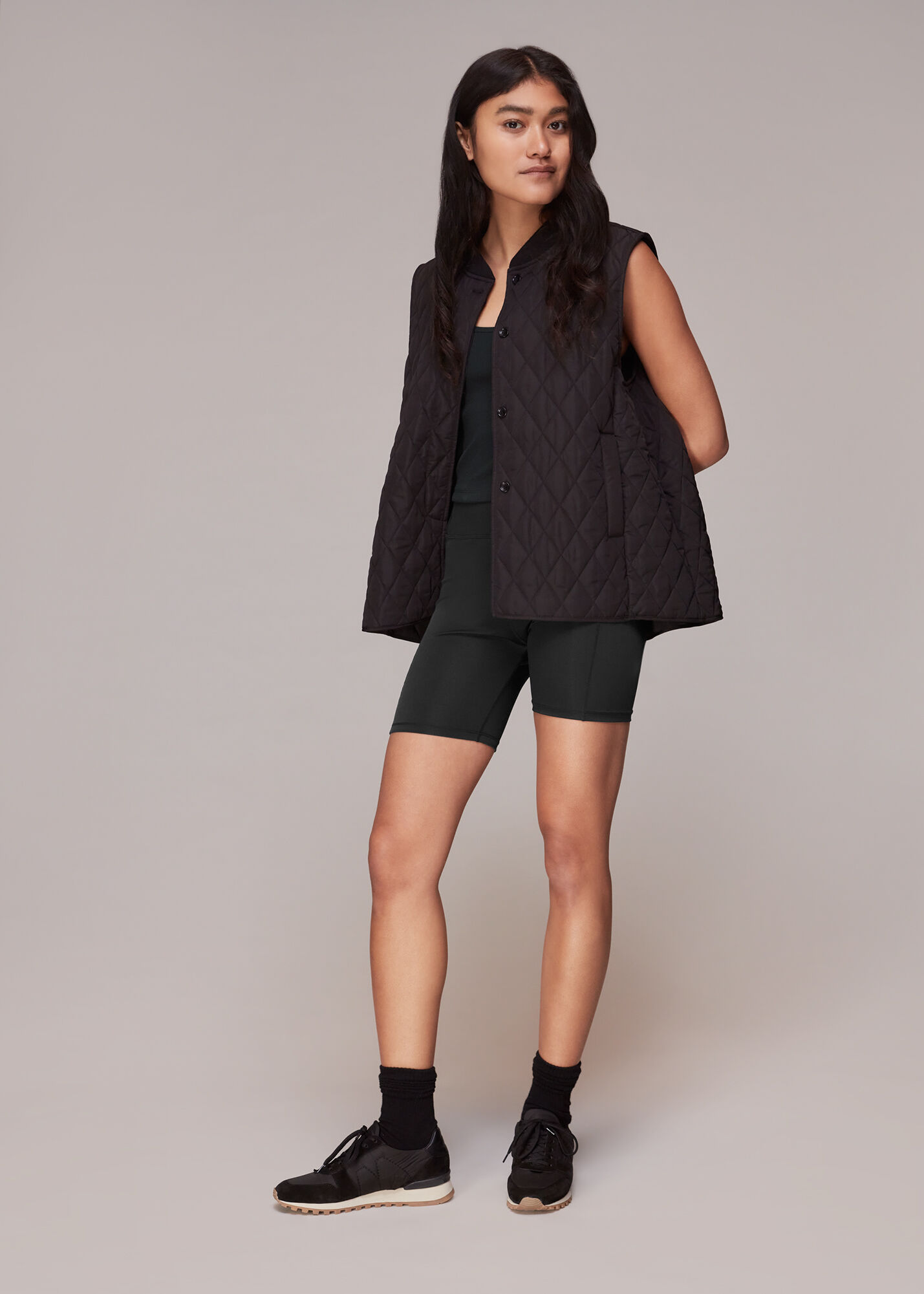 Black Ribbed Bra Top | WHISTLES | Whistles UK | Black Ribbed Bra Top | WHISTLES | Whistles UK |